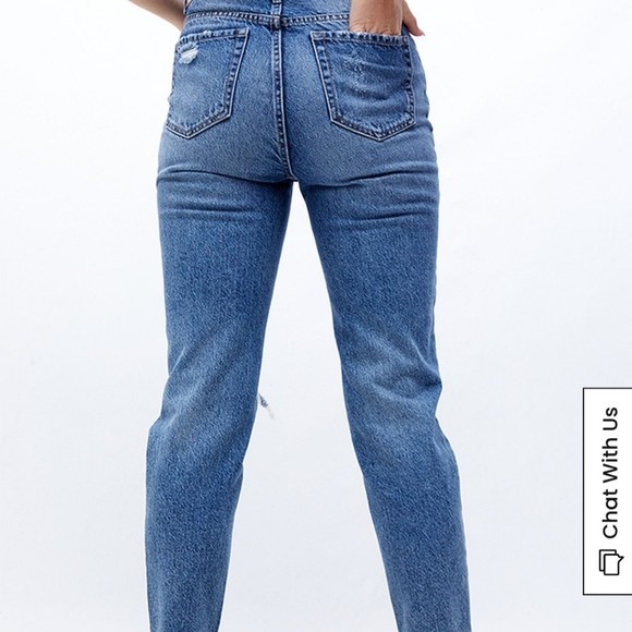 Pacsun Denim Ripped Jean Skinny Blue Size 23 - Picture 12 of 12